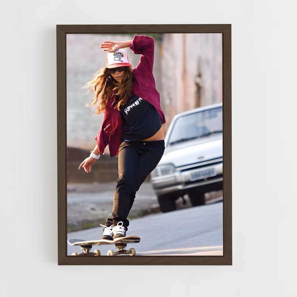 Poster Leticia bufoni skateurs – affiche Skateboard (vue 5)